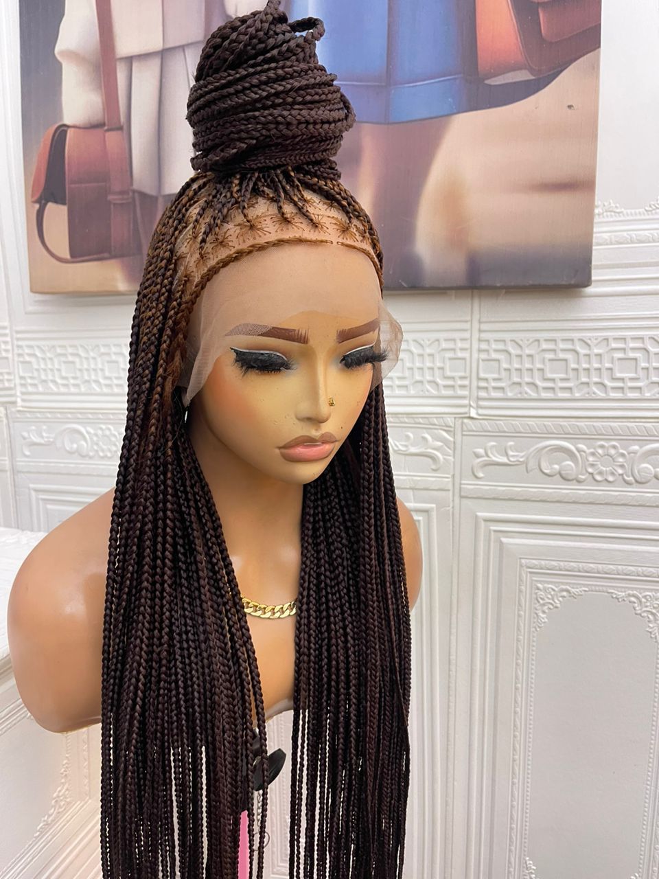 Wig Mia Knotless braided wig