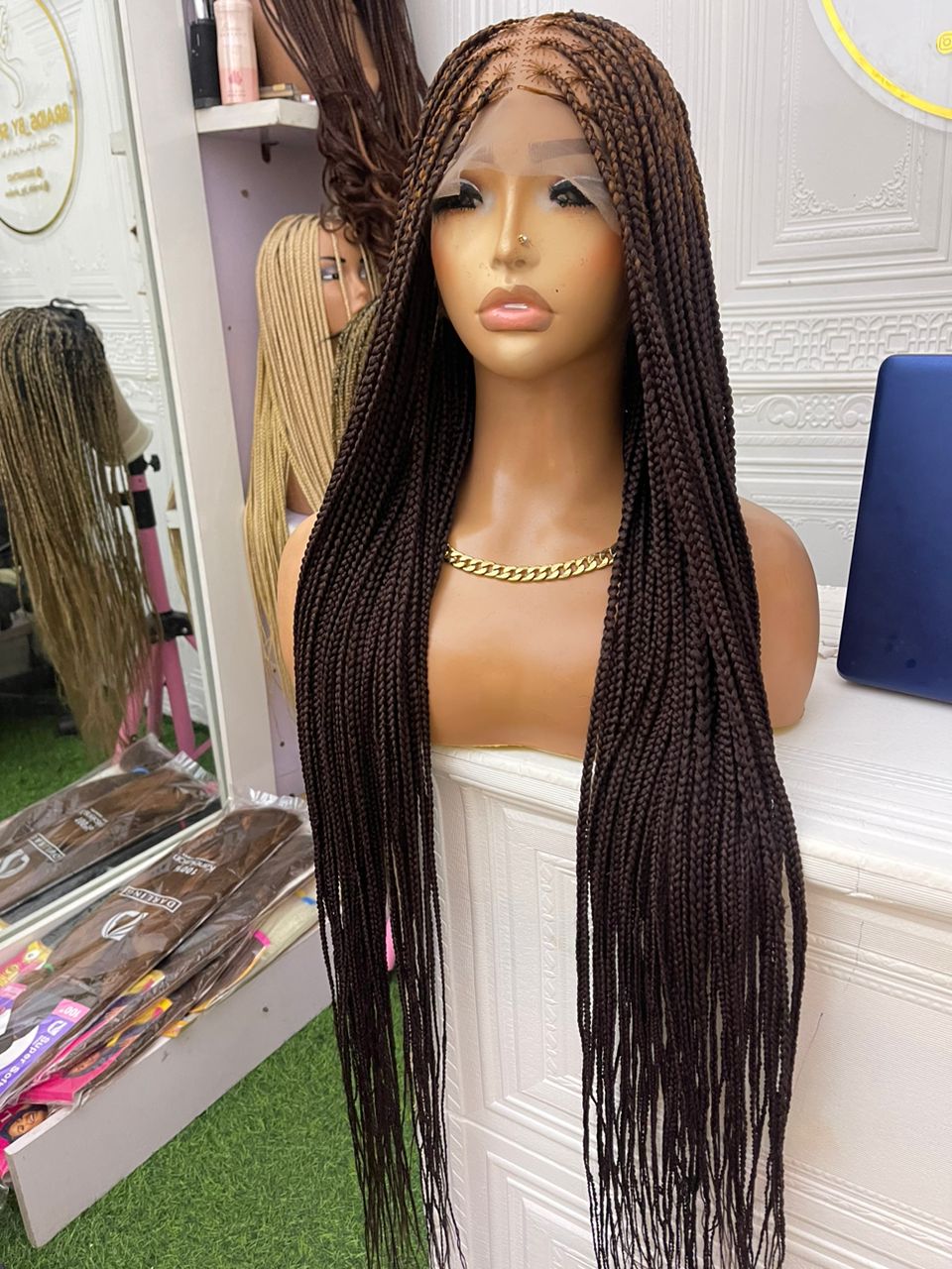 Wig Mia Knotless braided wig