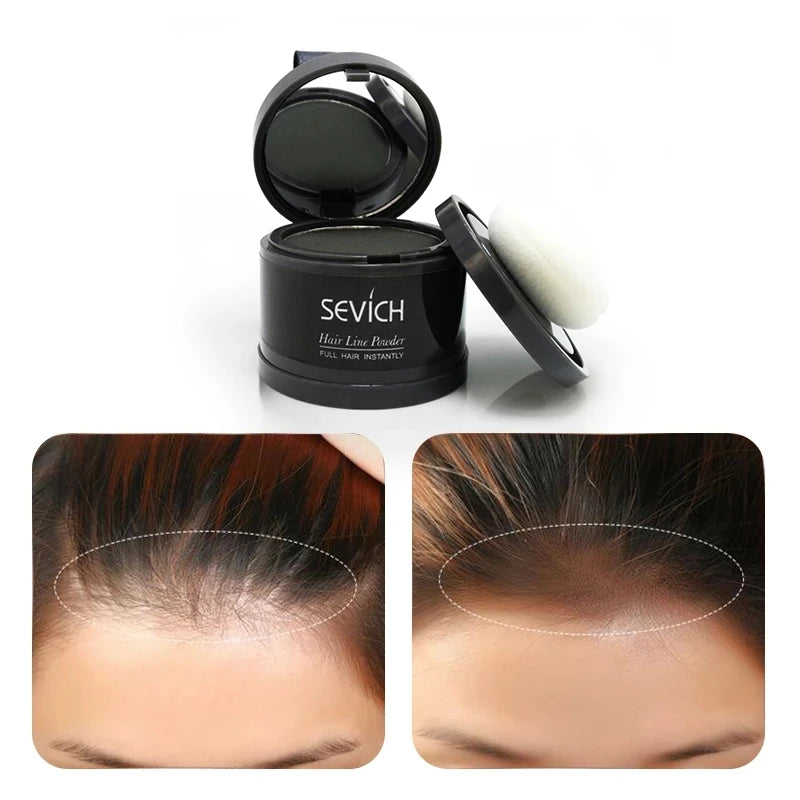 Waterproof Hair Line Powder: Edge Control, Hair Concealer for Instant Root Cover Up, Unisex.