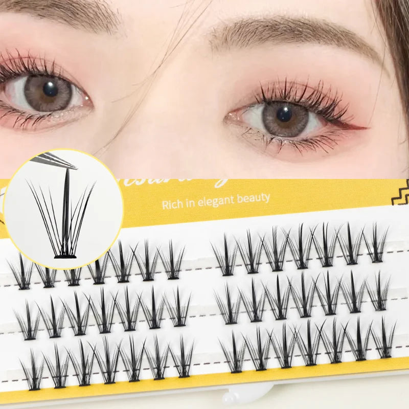 Manga Lashes: Thick Little Devil False Eyelashes for Eye Extension