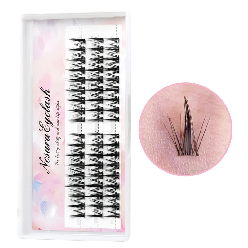 Manga Lashes: Thick Little Devil False Eyelashes for Eye Extension