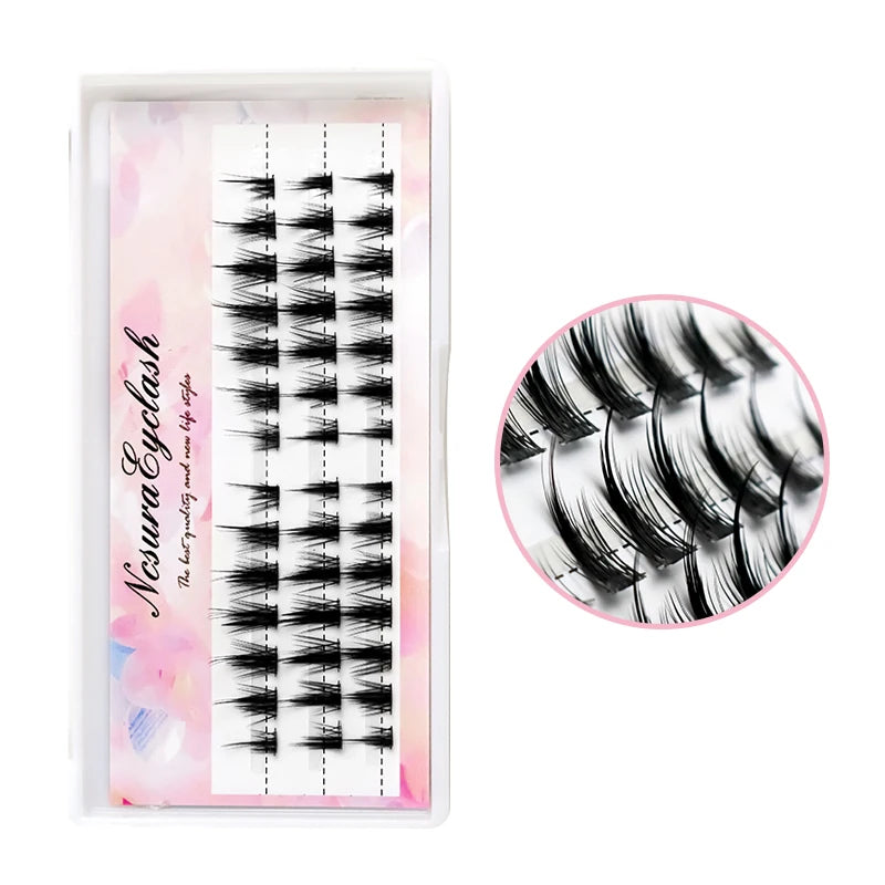 Manga Lashes: Thick Little Devil False Eyelashes for Eye Extension