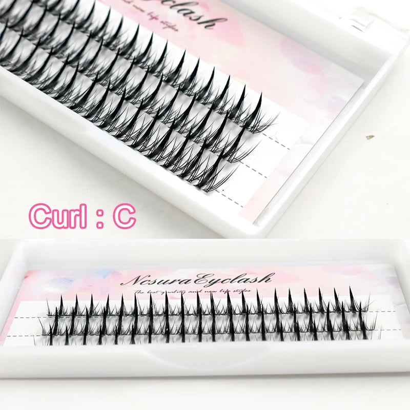 Manga Lashes: Thick Little Devil False Eyelashes for Eye Extension