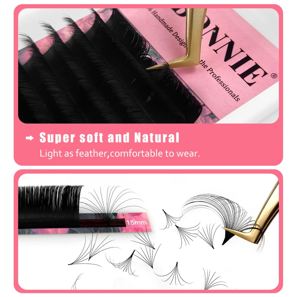 Abonnie Super Soft Blomming Lashes: Mega Volume Extensions.