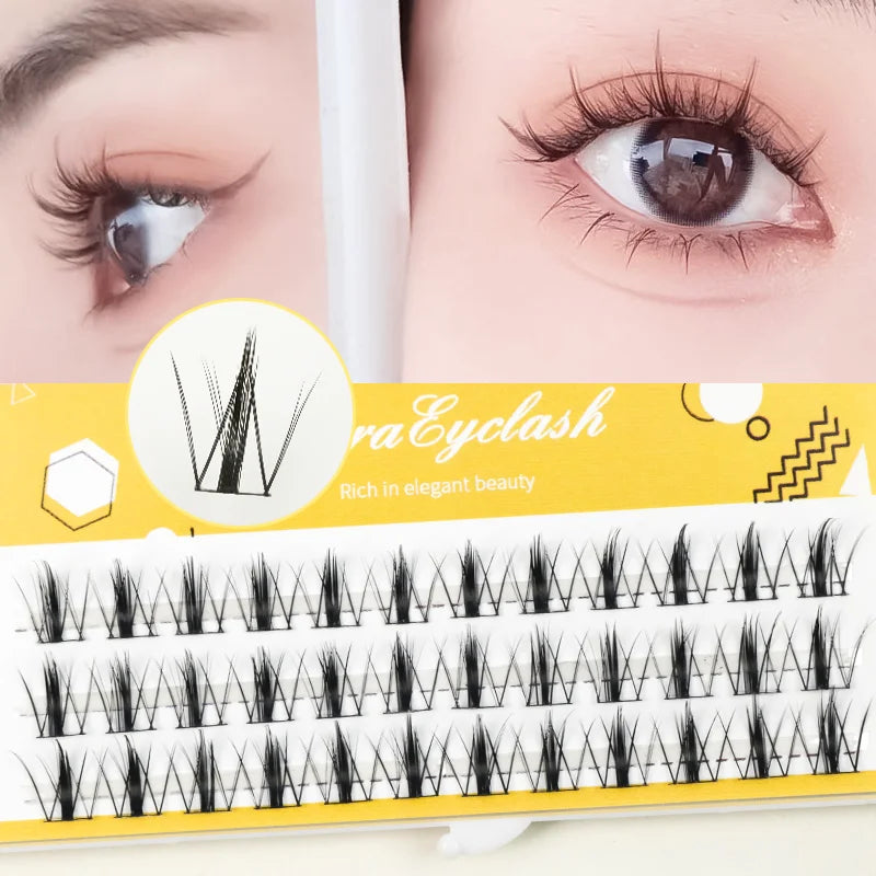 Manga Lashes: Thick Little Devil False Eyelashes for Eye Extension