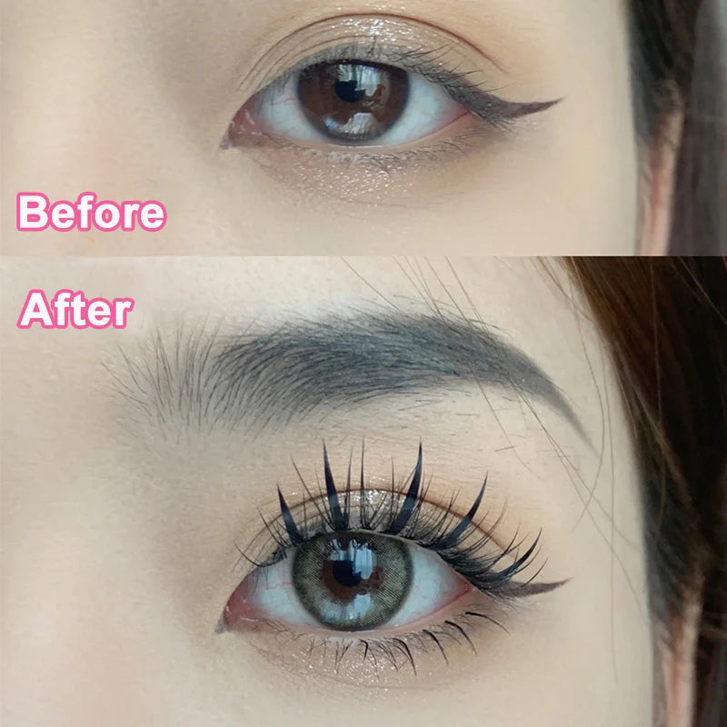 Manga Lashes: Thick Little Devil False Eyelashes for Eye Extension