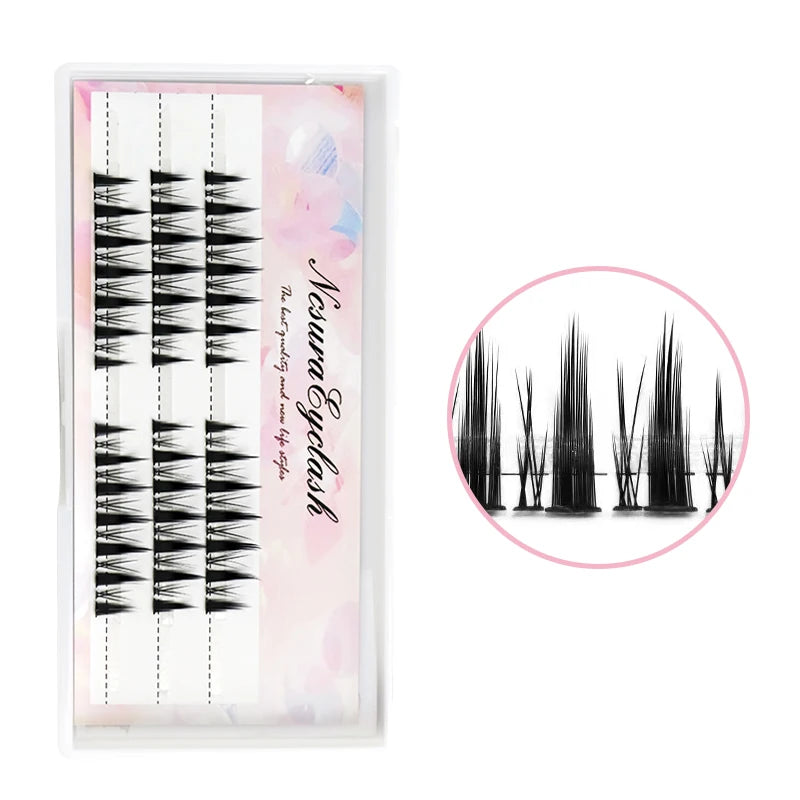 Manga Lashes: Thick Little Devil False Eyelashes for Eye Extension