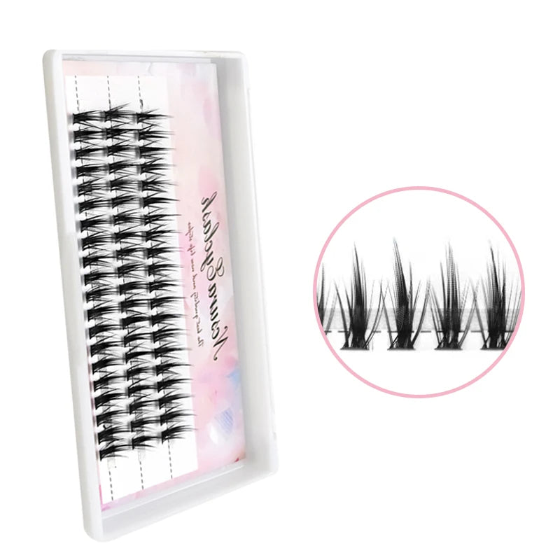 Manga Lashes: Thick Little Devil False Eyelashes for Eye Extension