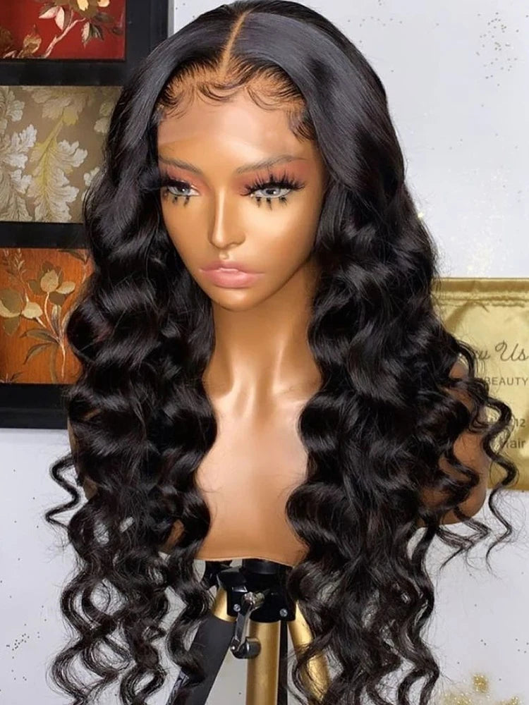 Brazilian Loose Deep Wave Lace Front Wi