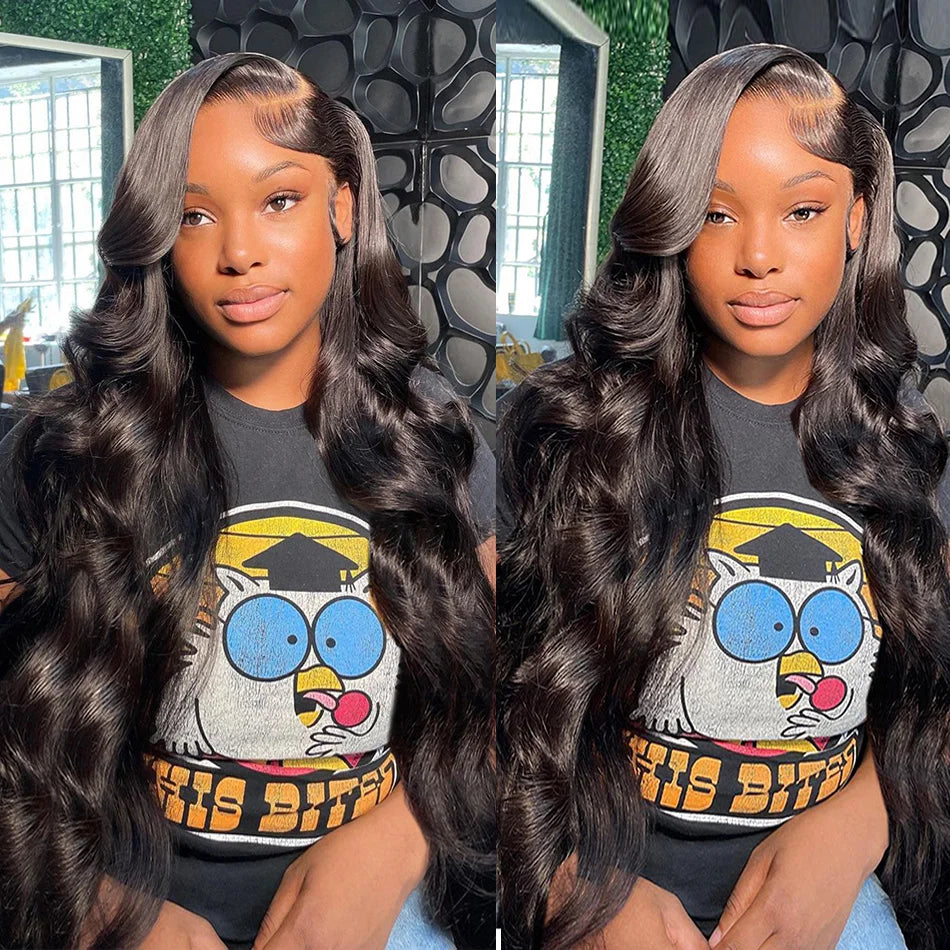 40 Inches HD Body Wave Lace Front Wig for Black Women