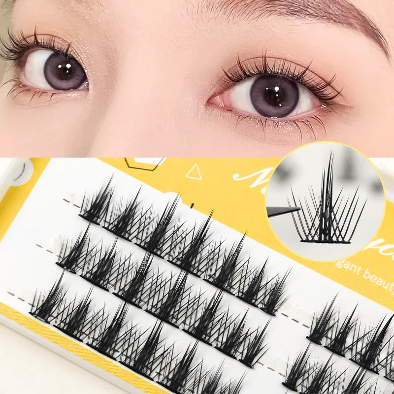 Manga Lashes: Thick Little Devil False Eyelashes for Eye Extension